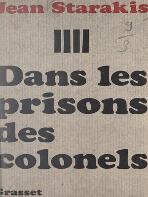 cover image of Dans les prisons des colonels